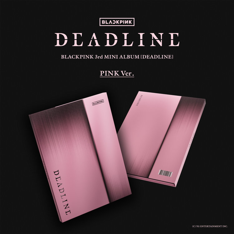 [PREORDER] BLACKPINK (블랙핑크) - DEADLINE - [BLACK + PINK VER. SET] - 3RD MINI ALBUM + [WEVERSE GIFT]