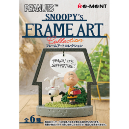 RE-MENT RE-MENT  - PEANUTS SNOOPY [FRAME ART COLLECTION] - BLINDBOX MINI FIGURE
