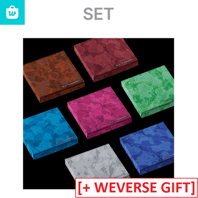 [PREORDER] ENHYPEN (엔하이픈) - THE SIN : VANISH [FUGITIVES VER.] - 7TH MINI ALBUM [ALBUM SET + WEVERSE GIFT]