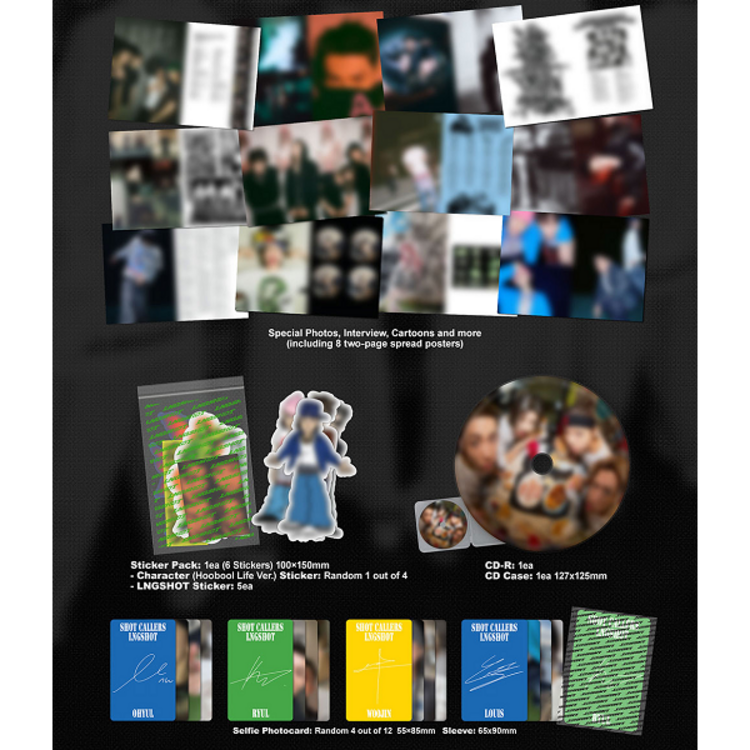 LNGSHOT (롱샷) - SHOT CALLERS - [MAGAZINE VER.] - 1ST EP