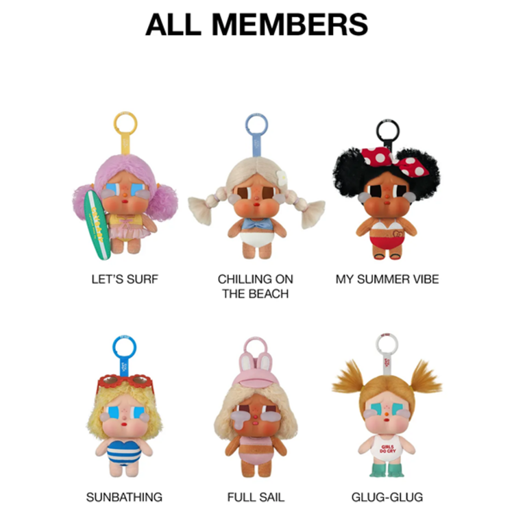 POP MART POP MART - CRYBABY [VACATION MODE ON SERIES] - VINYL PLUSH PENDANT BLINDBOX