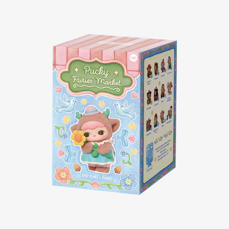POP MART POP MART - PUCKY [FAIRIES' MARKET SERIES] - BLINDBOX MINI FIGURE