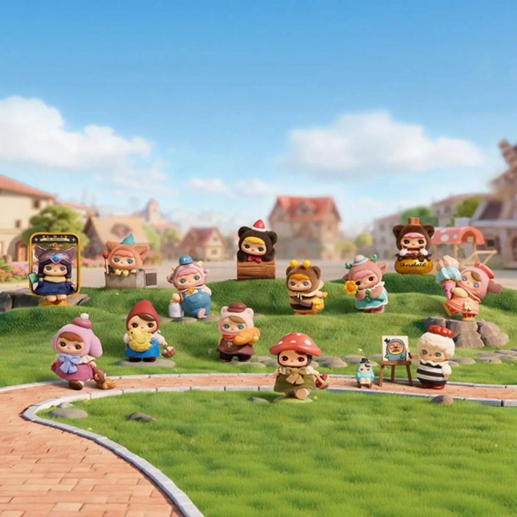 POP MART POP MART - PUCKY [FAIRIES' MARKET SERIES] - BLINDBOX MINI FIGURE