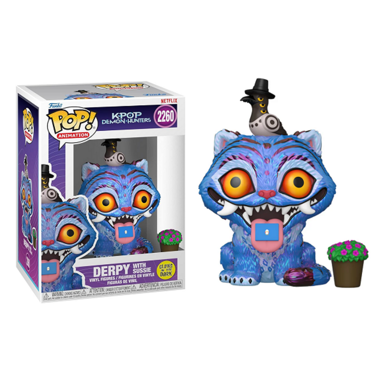FUNKO K-POP DEMON HUNTERS - DERPY WITH SUSSIE [2260] (GLOWS IN THE DARK) - FUNKO POP