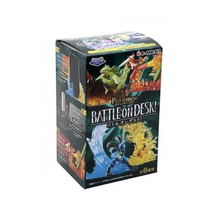 RE-MENT RE-MENT - POKEMON [BATTLE ON DESK] - BLINDBOX MINI FIGURE