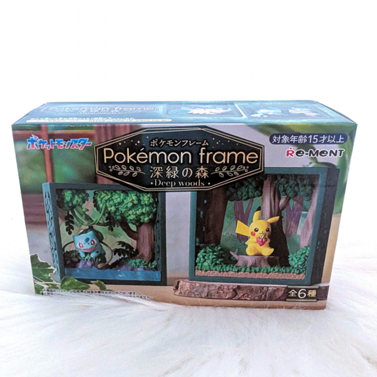 RE-MENT RE-MENT - POKEMON FRAME [DEEP WOODS] - BLINDBOX MINI FIGURE