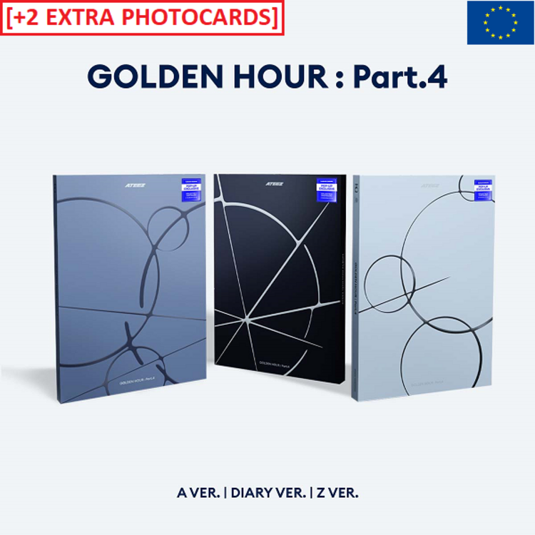 ATEEZ - GOLDEN HOUR PART.4 - [EUROPE POP-UP EXCLUSIVE]