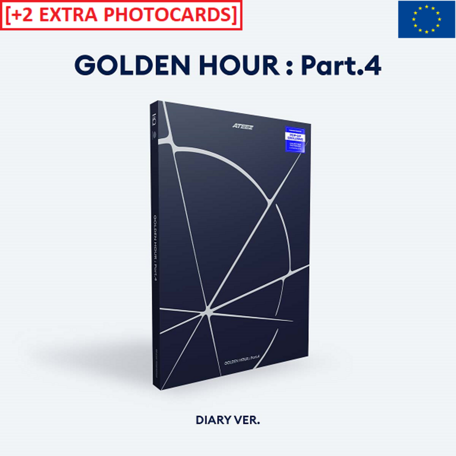 ATEEZ - GOLDEN HOUR PART.4 - [EUROPE POP-UP EXCLUSIVE] - SUPER