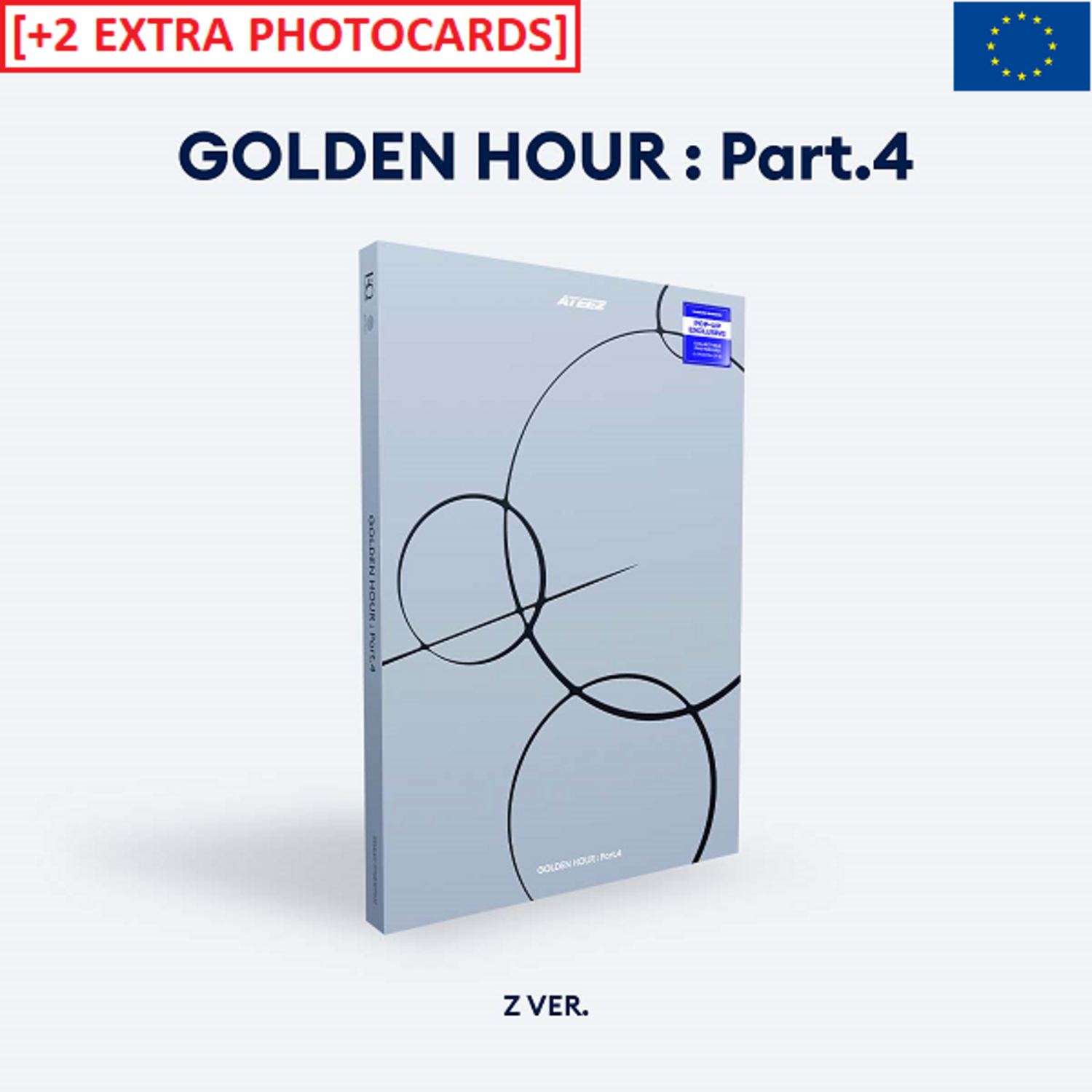 ATEEZ - GOLDEN HOUR PART.4 - [EUROPE POP-UP EXCLUSIVE] - SUPER