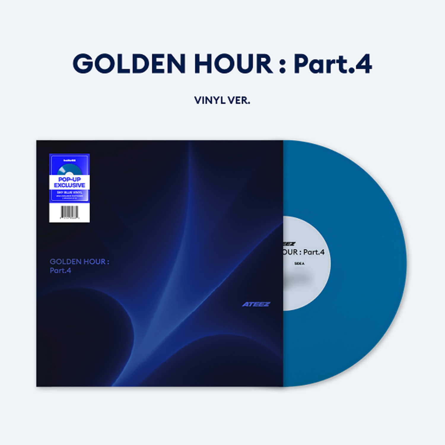 ATEEZ - GOLDEN HOUR PART.4 (VINYL) - [POP-UP EXCLUSIVE] - SUPER