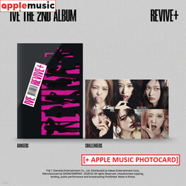 [PREORDER] IVE (아이브) - REVIVE+ - THE 2ND ALBUM + [APPLE MUSIC PHOTOCARD]