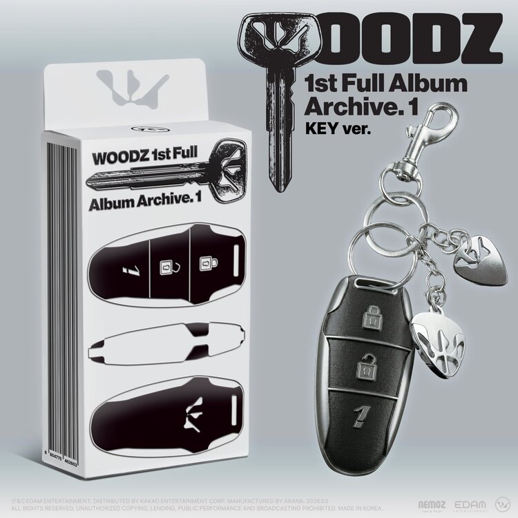 [PREORDER] WOODZ (우즈) - ARCHIVE. 1 - [KEY VER.] - 1ST FULL ALBUM