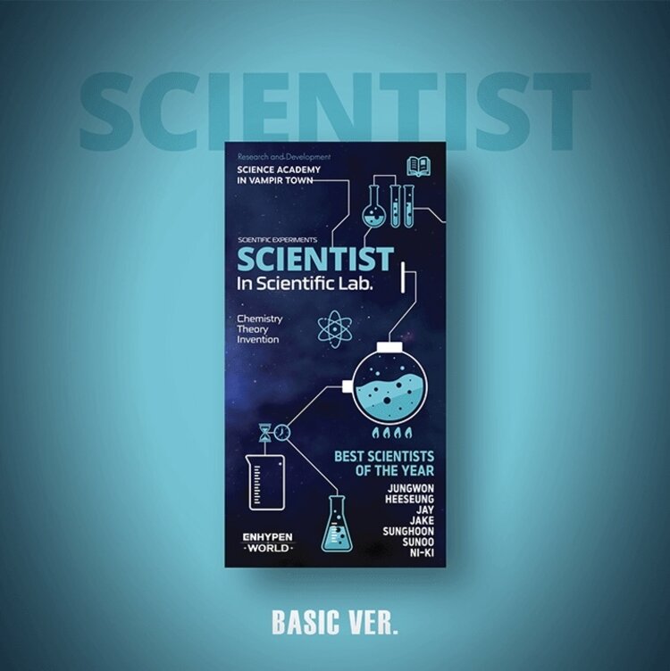 [PREORDER] ENHYPEN (엔하이픈) - "WORLD" COUPON CARD COLLECTION [SCIENTIST BASIC VER.]