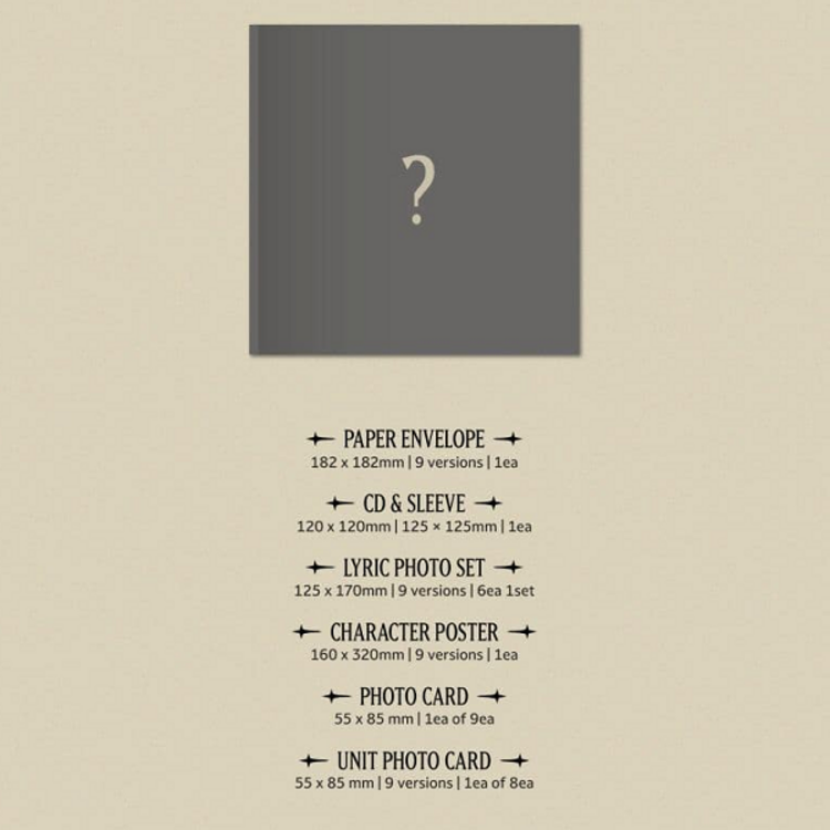 [PREORDER] &TEAM (エンティーム) - WE ON FIRE - [SOLO EDITION] - 3RD MINI ALBUM