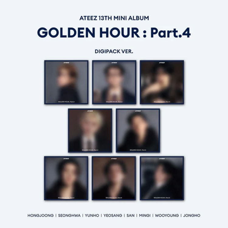 ATEEZ (에이티즈) - GOLDEN HOUR PART.4 - [DIGIPACK] - 13TH MINI ALBUM