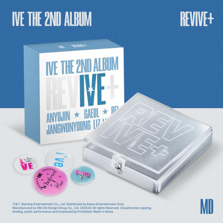 [PREORDER] IVE (아이브) - [REVIVE+] - [MD VER.] - THE 2ND ALBUM