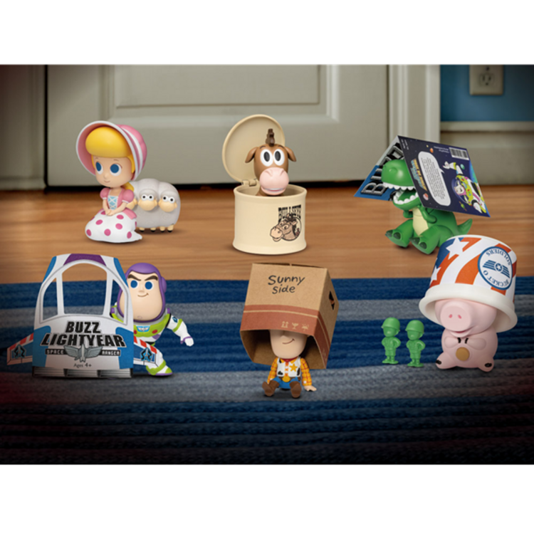 BEAST KINGDOM - TOY STORY ["PEEK-A-BOO" SERIES] - BLINDBOX MINI FIGURE