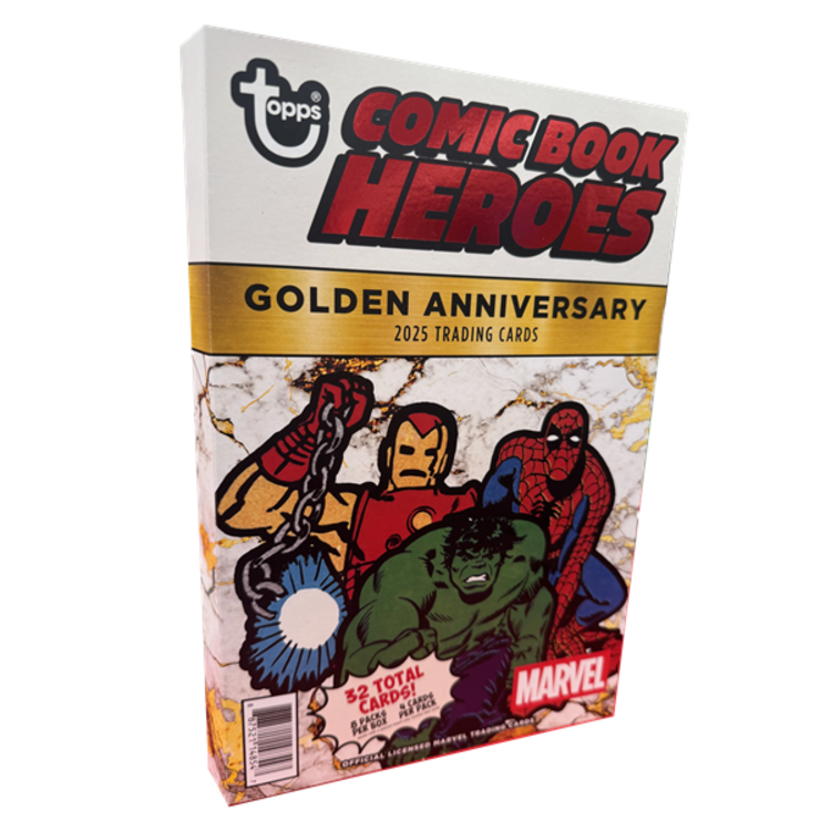 TOPPS - MARVEL COMIC BOOK HEROES [1975 GOLDEN ANNIVERSARY] - HOBBY BOX
