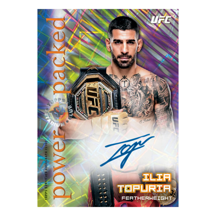 TOPPS - STADIUM CLUB 2025 [UFC] - VALUE BOX