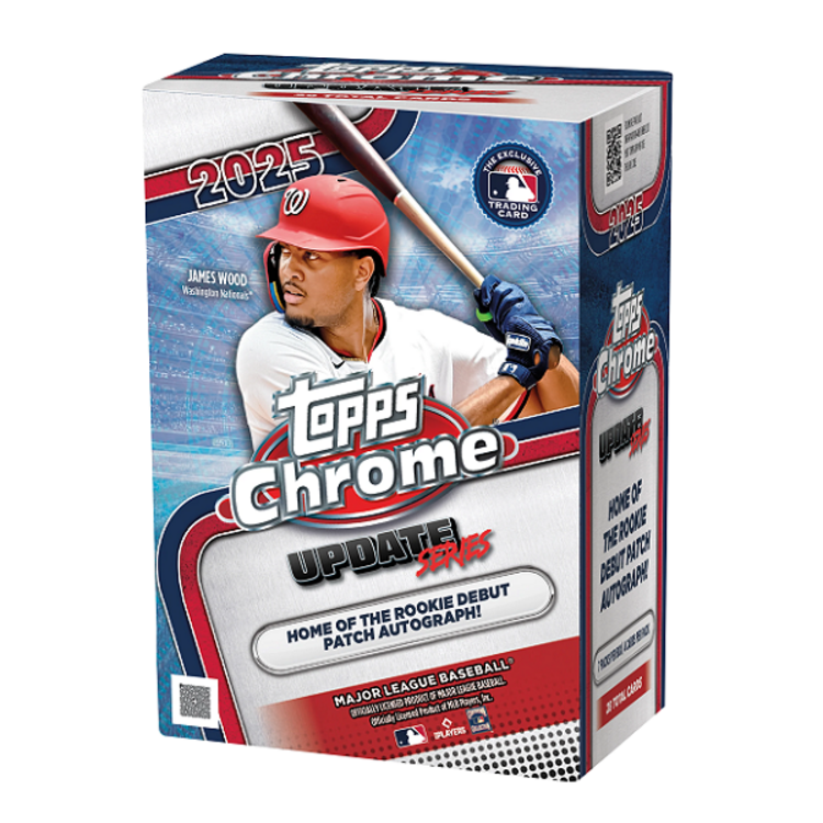 TOPPS CHROME - 2025 BASEBALL UPDATE SERIES - VALUE BOX