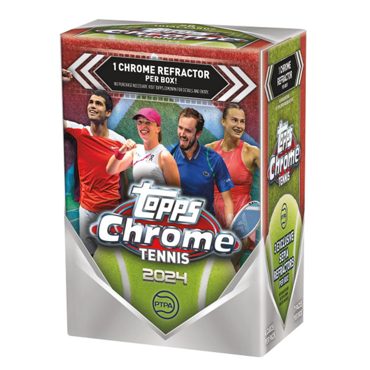 TOPPS CHROME - 2024 TENNIS - VALUE BOX