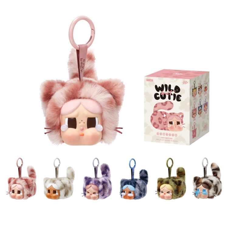 POP MART POP MART - CRYBABY [WILD BUT CUTIE ON SERIES] - VINYL PLUSH PENDANT BLINDBOX