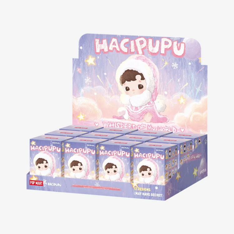 POP MART POP MART - HACIPUPU [WHISPERS OF MY WORLD SERIES] - BLINDBOX MINI FIGURE