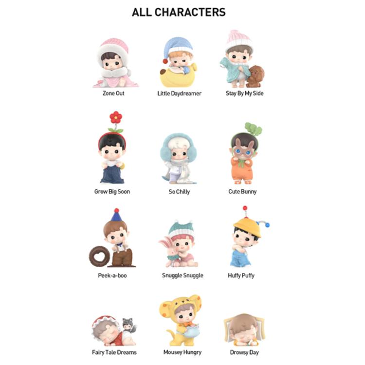 POP MART POP MART - HACIPUPU [WHISPERS OF MY WORLD SERIES] - BLINDBOX MINI FIGURE