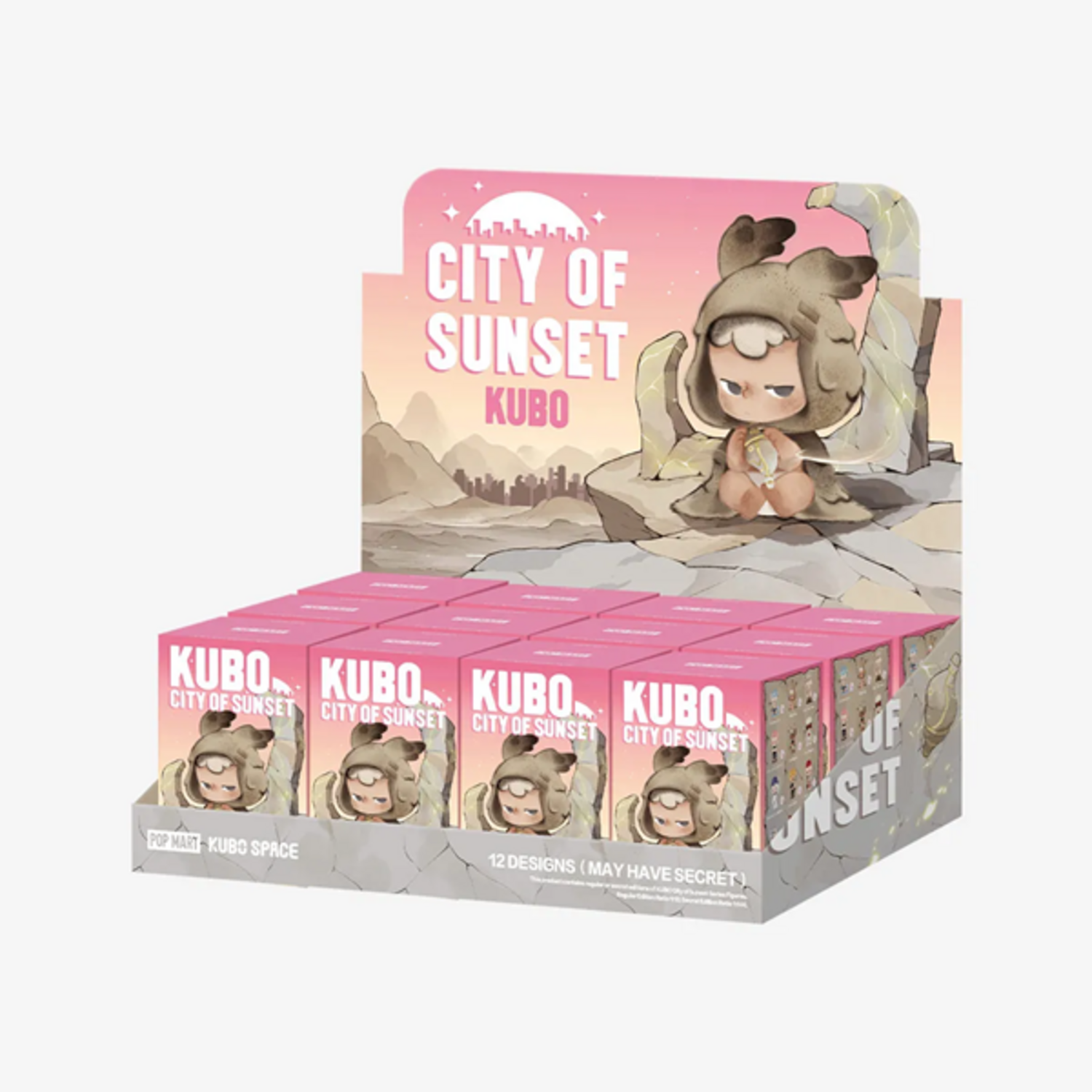 POP MART - KUBO [CITY OF SUNSET SERIES] - BLINDBOX MINI FIGURE