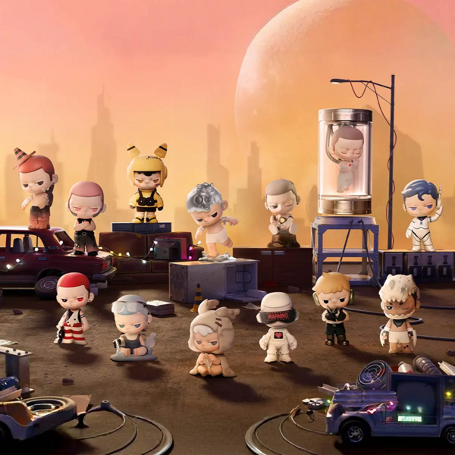 POP MART - KUBO [CITY OF SUNSET SERIES] - BLINDBOX MINI FIGURE