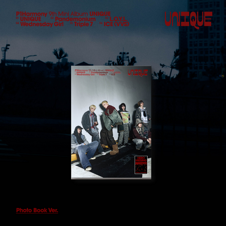 [SIGNED] P1HARMONY - UNIQUE - EUROPE EXCLUSIVE