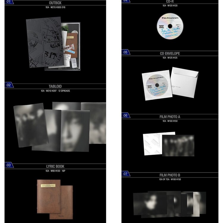 ENHYPEN (엔하이픈) - THE SIN : VANISH - 7TH MINI ALBUM + [WEVERSE GIFT]