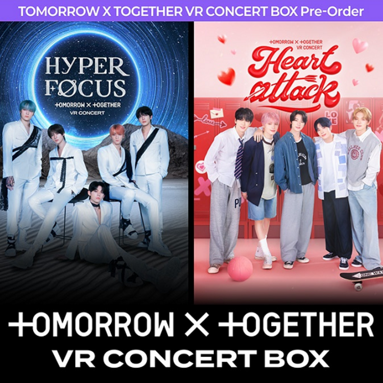 [PREORDER] TXT (투모로우바이투게더) - [VR CONCERT BOX] FULL PACKAGE + [WEVERSE GIFT]