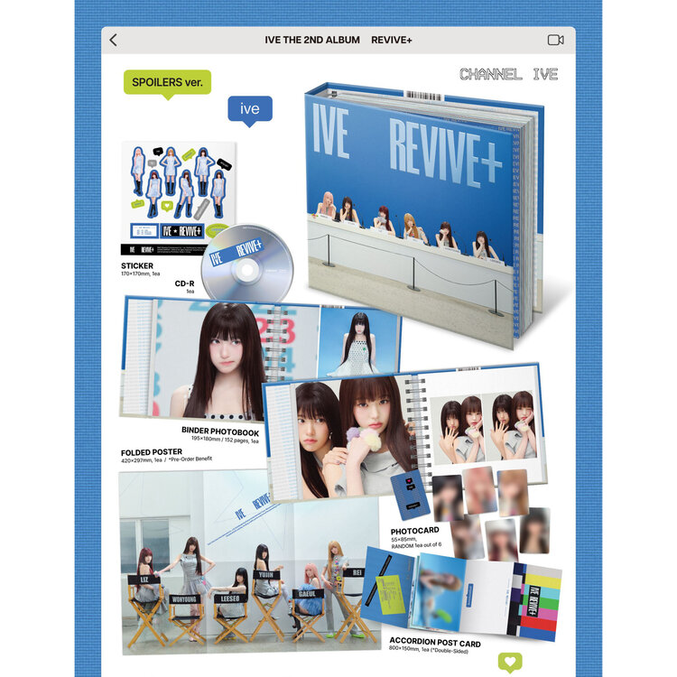 IVE - (아이브) - REVIVE+ - [SPOILERS VER.] THE 2ND ALBUM