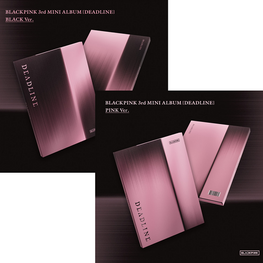 BLACKPINK (블랙핑크) - DEADLINE - [BLACK / PINK VER.] - 3RD MINI ALBUM