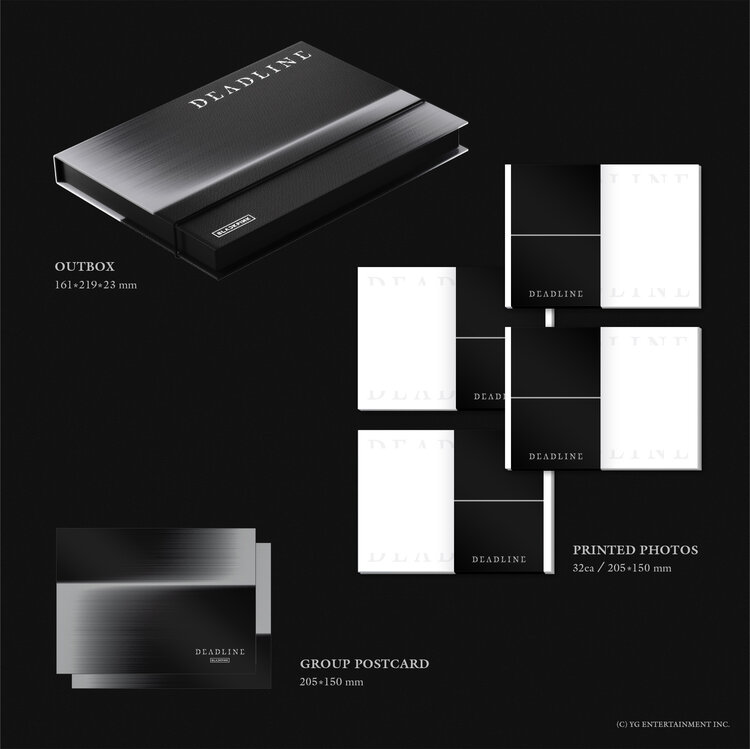 BLACKPINK (블랙핑크) - DEADLINE - [GRAY VER.] - 3RD MINI ALBUM