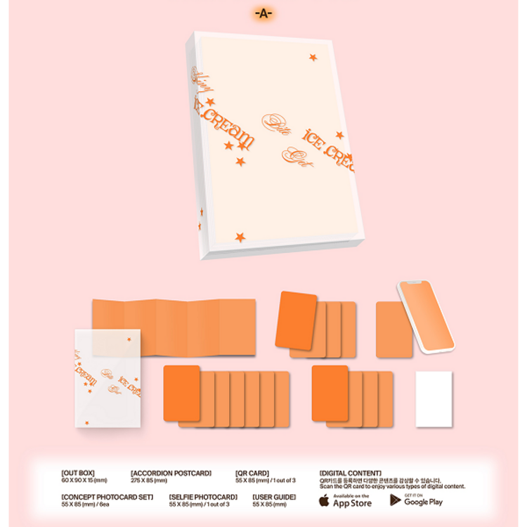 [PREORDER] YUNA (신유나) [ITZY] - ICE CREAM - [POCA ALBUM] - 1ST EP