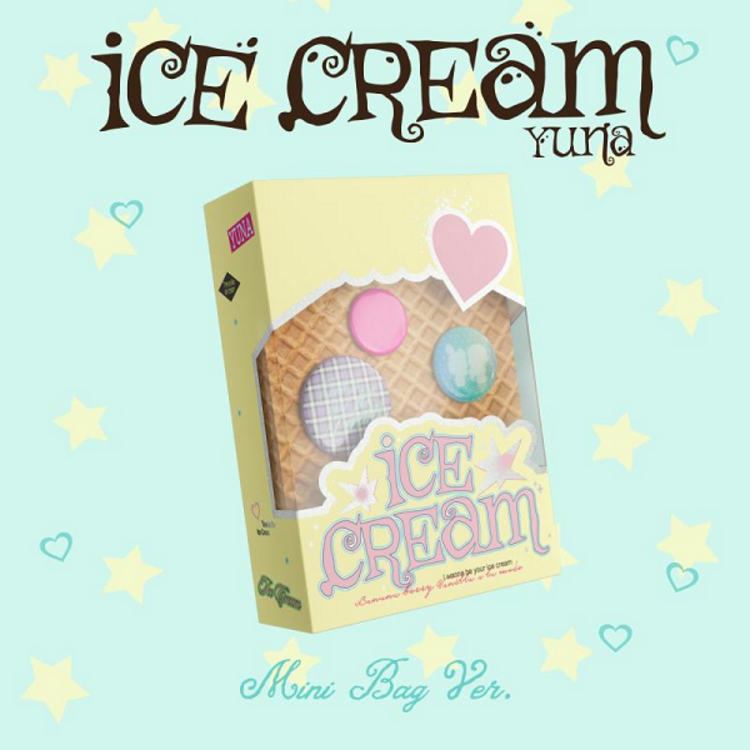 [PREORDER] YUNA (신유나) [ITZY] - ICE CREAM - [MINI BAG VER.] - 1ST EP