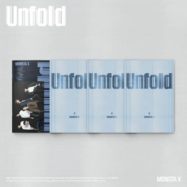 [PREORDER] MONSTA X (몬스타엑스) - UNFOLD - 1ST ENGLISH STUDIO ALBUM