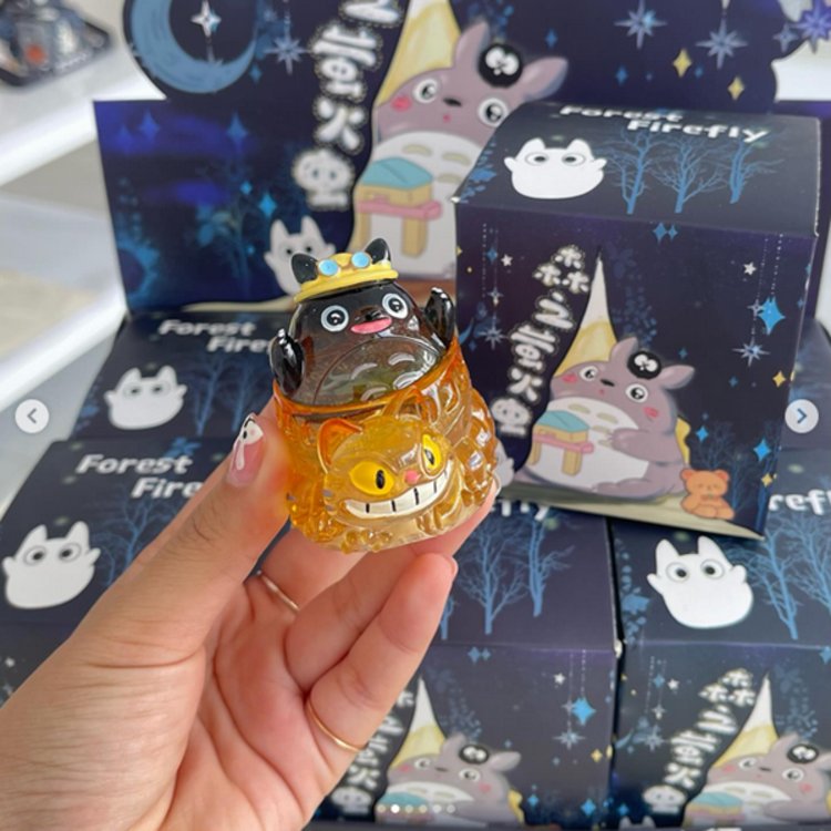 STUDIO GHIBLI - TOTORO [FOREST FIREFLY] - BLINDBOX MINI FIGURE
