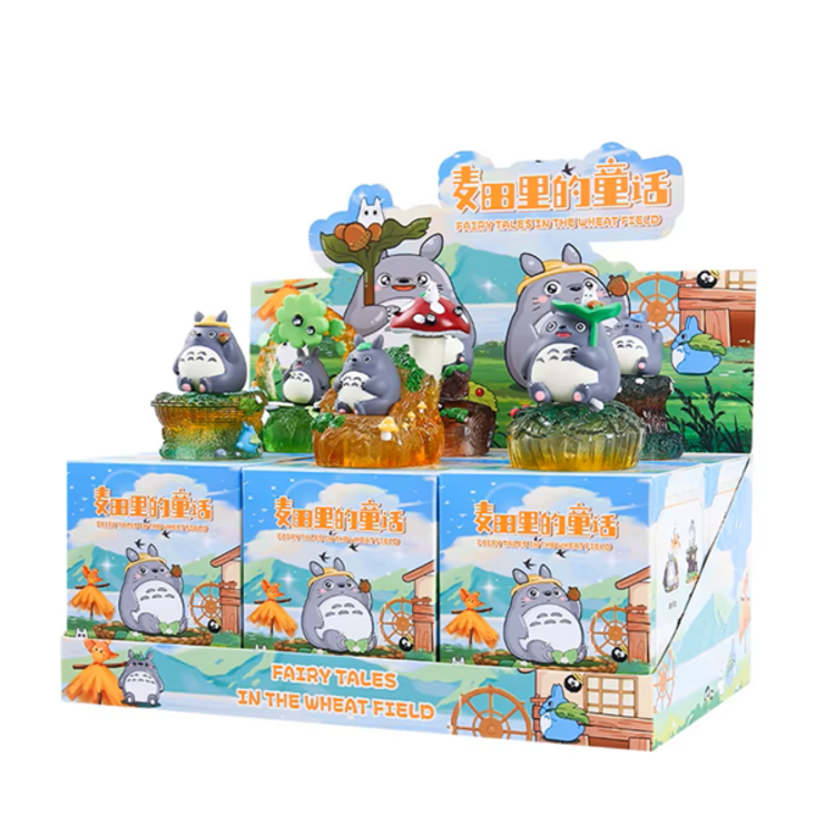 STUDIO GHIBLI - TOTORO [FAIRY TALES IN THE WHEAT FIELD] - BLINDBOX MINI FIGURE