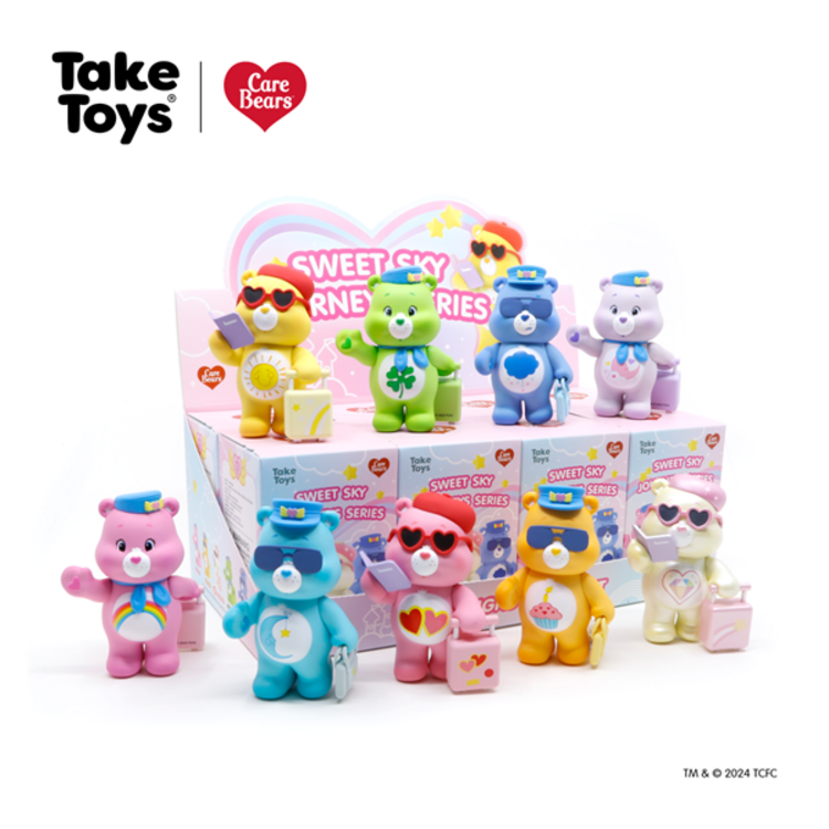 TAKE TOYS - CARE BEARS  [SWEET SKY JOURNEYS SERIES] - BLINDBOX MINI FIGURE