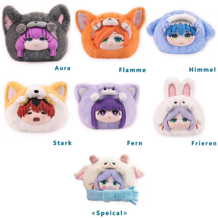 EAKI -  FRIEREN [THE ANIMAL PARTY] - VINYL PLUSH BLINDBOX