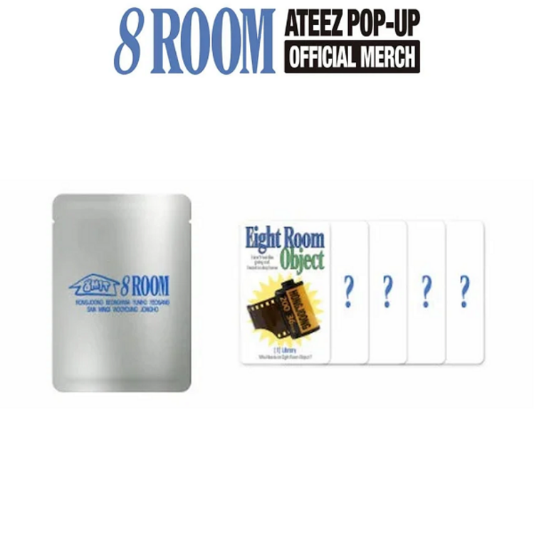 ATEEZ (에이티즈) - [POP-UP "8ROOM"] RANDOM PHOTOCARD PACK A - OFFICIAL MD