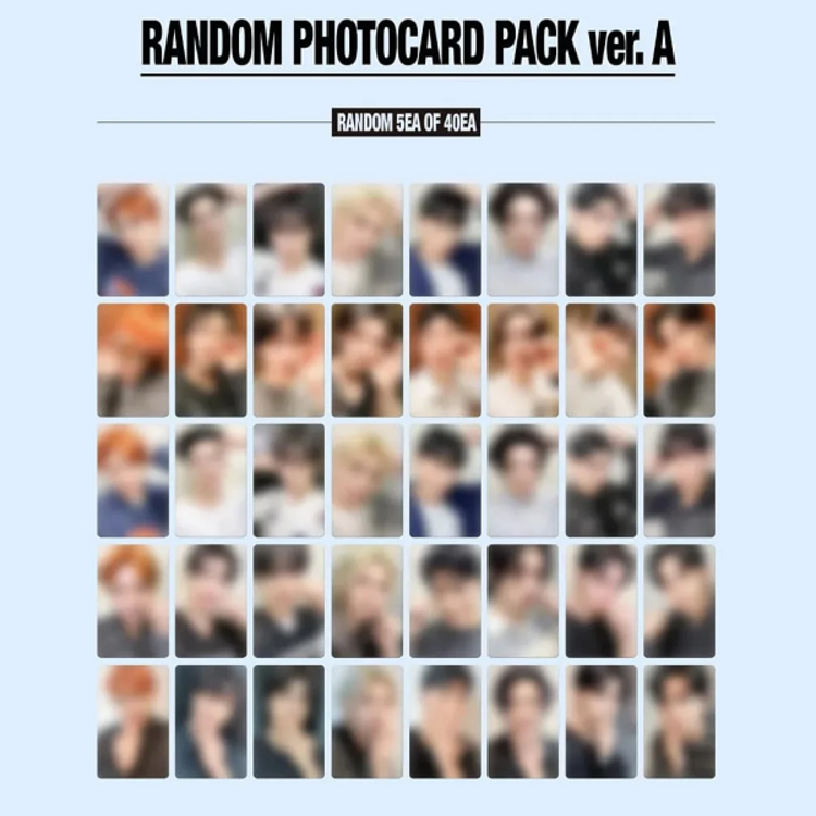 ATEEZ (에이티즈) - [POP-UP "8ROOM"] RANDOM PHOTOCARD PACK A - OFFICIAL MD