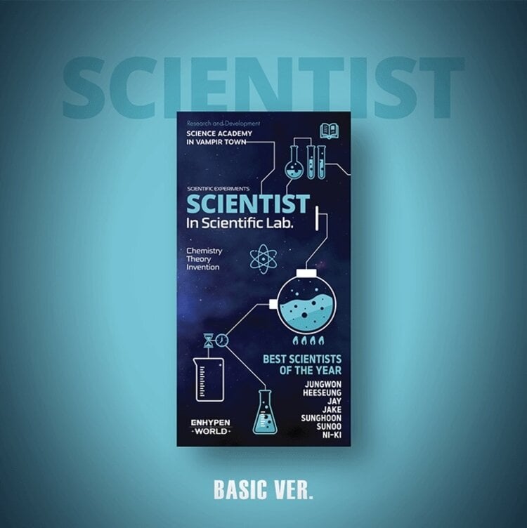 ENHYPEN (엔하이픈) - "WORLD" COUPON CARD COLLECTION [SCIENTIST BASIC VER.]