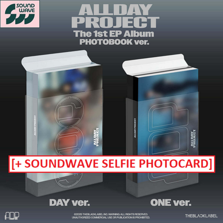 [PREORDER] ALLDAY PROJECT (올데이 프로젝트) - THE 1ST EP ALBUM [PHOTOBOOK VER.] + [LUCKY DRAW SOUNDWAVE PHOTOCARD]