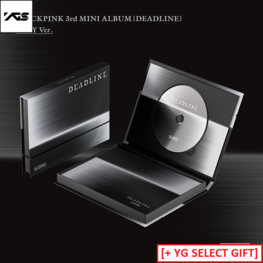 BLACKPINK (블랙핑크) - DEADLINE - [GRAY VER.] - 3RD MINI ALBUM + [YG SELECT GIFT]