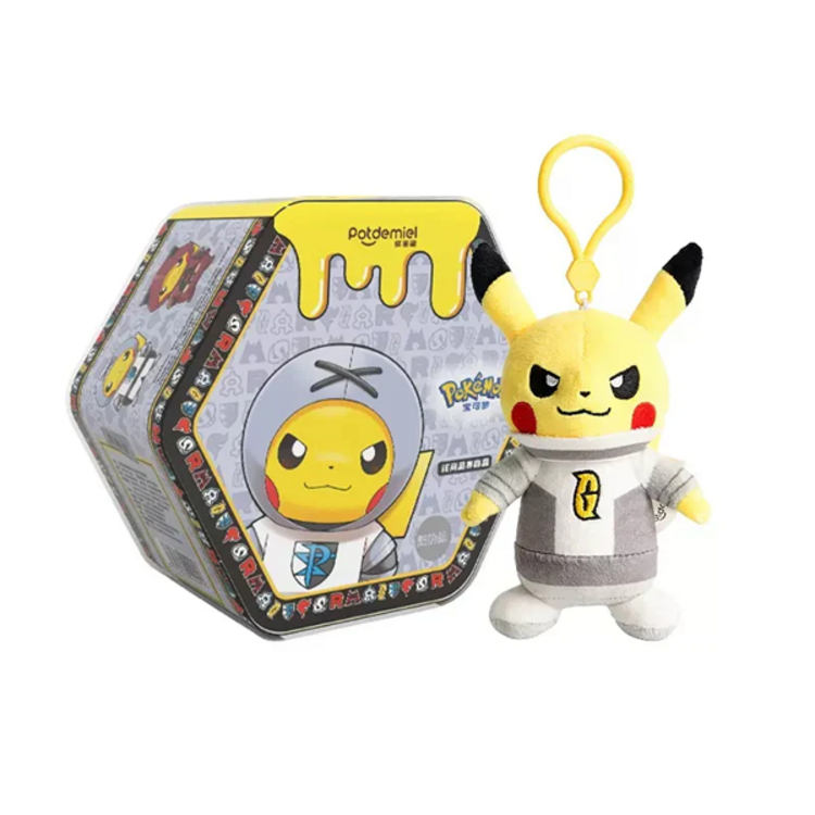 POKEMON - PIKACHU [MISCHIEF COSPLAY] - PLUSH DOLL CHARM BLINDBOX