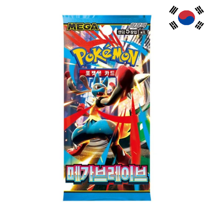 POKEMON TCG - BOOSTERS "MEGA BRAVE" [M1L] - KOREAN EDITION
